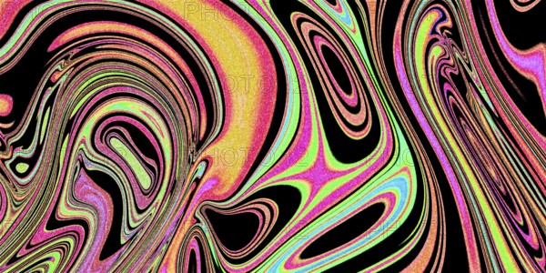 Colorful fluid art, vivid colors glitter colorful swirls, Liquid marble