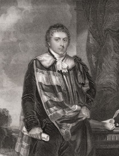Francis Russell, 5th Duke of Bedford, 1765-1802, an English aristocrat and Whig politician