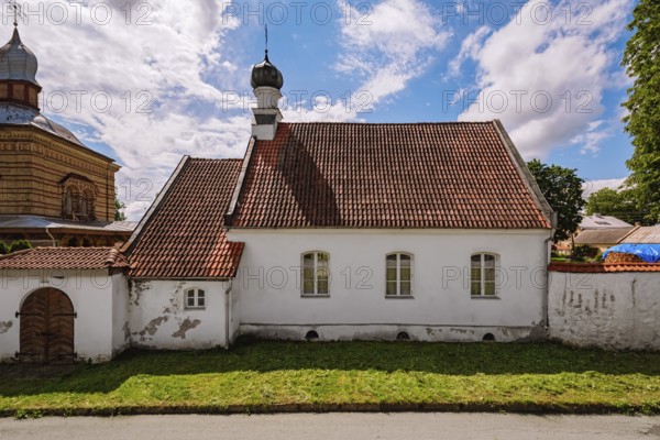 The Saint Nicholas The Miracle-worker's church in The Holy Spirit Mens Monastery, Jekabpils, Latvia Jekabpils, Latvia, Europe