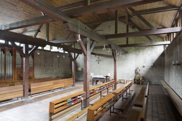 1979 - 1984 Conversion of the barn into a church