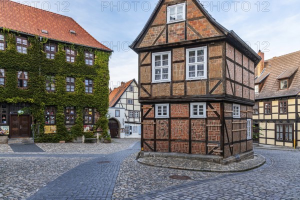 Half-timbered houses in Quedlinburg Harz