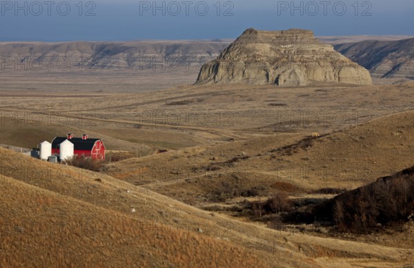 Badlands Canada Saskatchewan Big Muddy Ranch Castle Butte