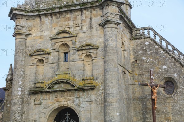 Church Eglise Saint-Gildas. Auray, Morbihan department, Bretagne Breizh region, France, Europe