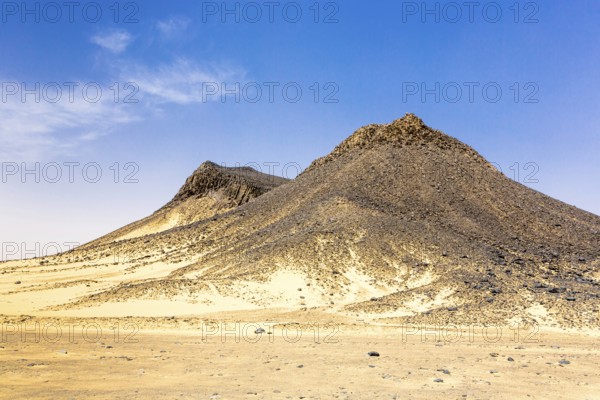 White Desert at Farafra in the Sahara of Egypt. Africa