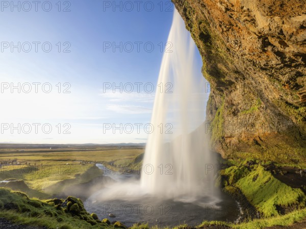 Seljalandsfoss waterfall, South Iceland, Iceland, Europe