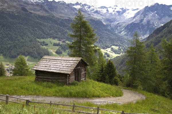 Mountain hut in South Tyrol