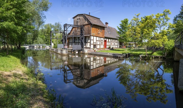 Landscape shot with Spreewald mill