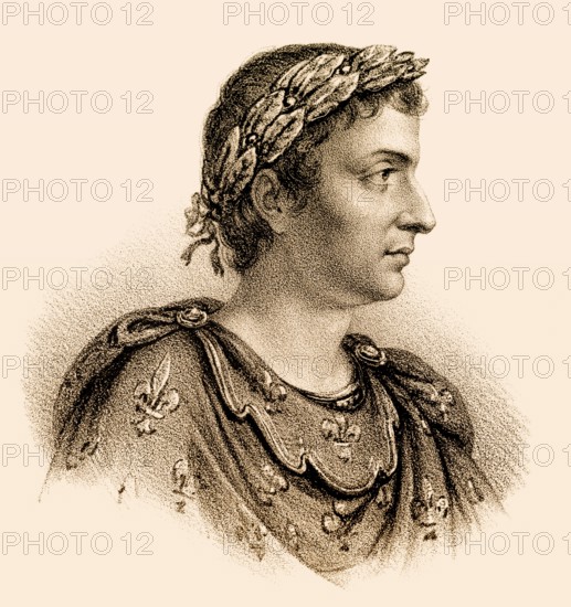 Louis the Stammerer, Louis le Bègue, Ludwig II., 846-879, King of Aquitaine and later King of West Francia