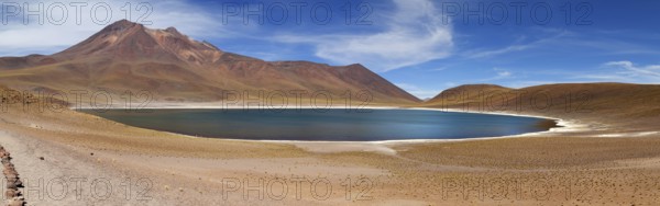 Laguna Miniques in the Atacama Desert in Chile