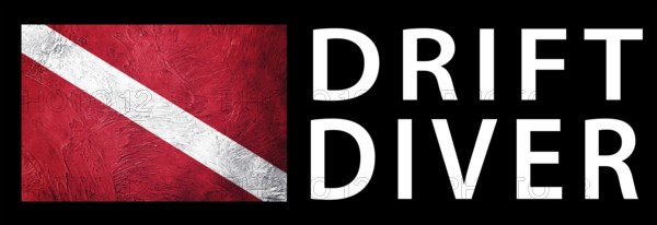 Drift Diver, Diver Down Flag, Scuba flag, Scuba Diving