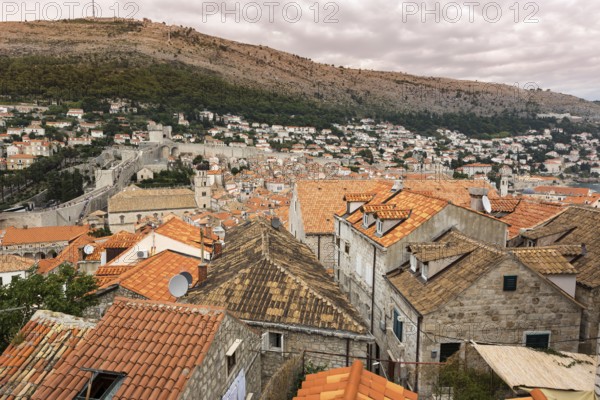 Historic buildings in Dubrovnik, Croatia, Europe