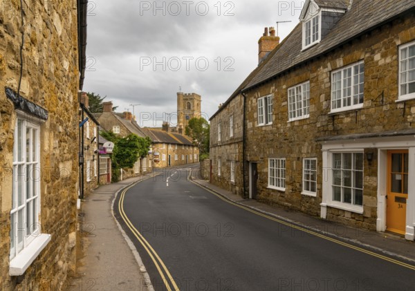Abbotsbury, United Kingdom, 6 September, 2022: picturesque Abbotsbury village in Dorset on the Jurassic Coast of England, Europe