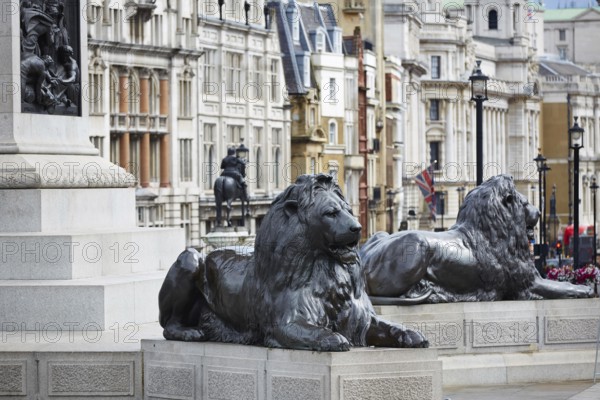 London Trafalgar Square in UK england