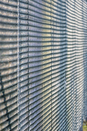Metal grid structures, symbol for texture, pattern, perspective Austria
