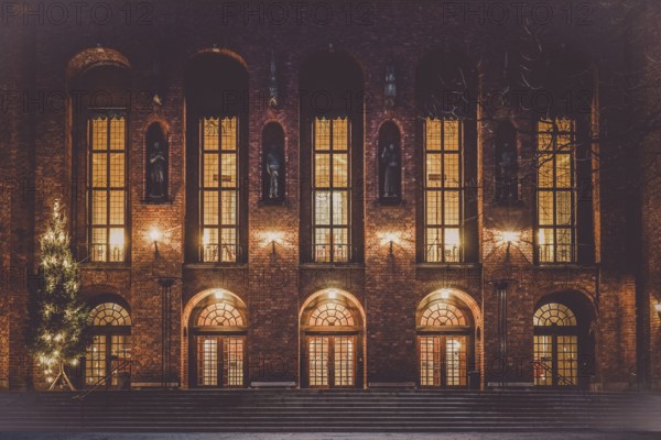 Stockholm City Hall. Shooting Location: Sweden, Stockholm