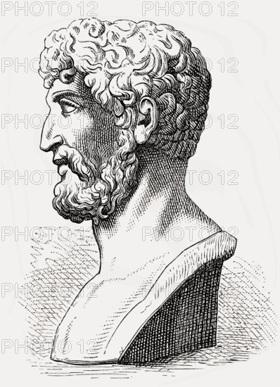 Perseus, c., 212 – 166 BC, the last king of the Antigonid dynasty in Macedon