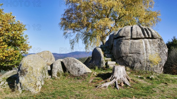 Giersteine near Forbach in the Murg Valley, Baden-Württemberg
