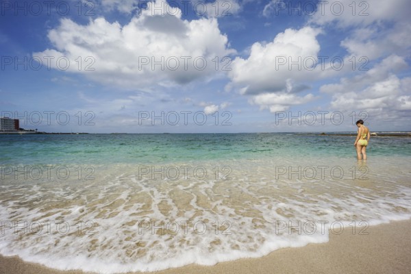 Playa Estanys, Colònia de Sant Jordi, término municipal de Las Salinas, Mallorca, balearic islands, spain