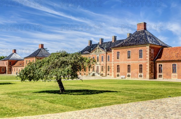 Bothmer Palace in Baroque style near Klutz in Germany