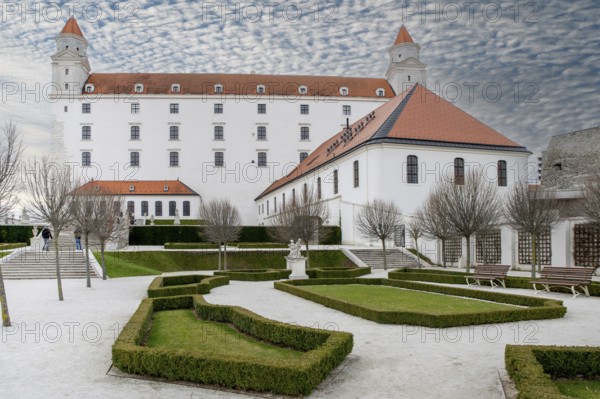 Bratislava castle. Bratislavsky hrad. Slovakia