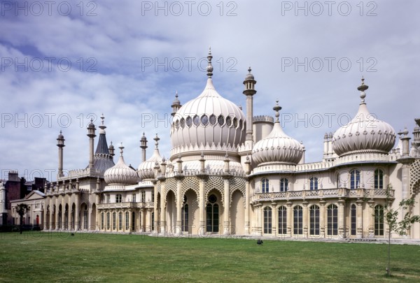 Brighton, Royal Pavilion, view from north-east