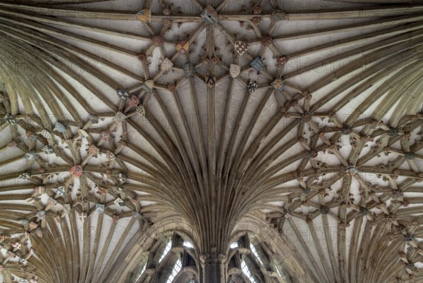 Canterbury, Cathedral, vault in the cloister