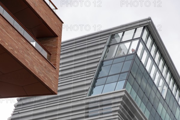 A picture of the last floors of the Munch Museum