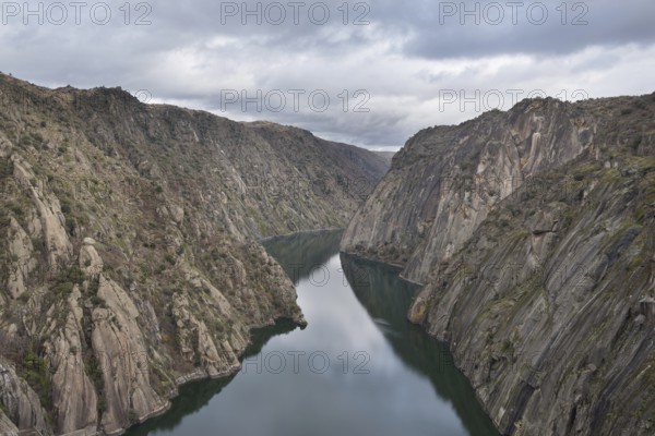 River duero damm in Aldeadavila, Salamanca province, Spain, Europe
