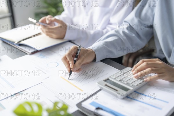 Business People Meeting Design Ideas professional investor working new start up project. Concept. business planning in office