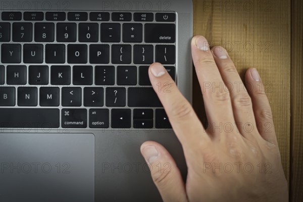 Keyboard image of stylish laptop. Shooting Location: Yokohama-city kanagawa prefecture
