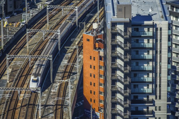 Streets of Sendai, Miyagi Prefecture and the Tohoku Shinkansen. Shooting Location: Sendai, Miyagi Prefecture