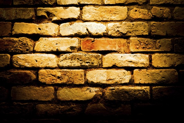 Brick wall (background material). Shooting Location: Chuo -ku, Tokyo