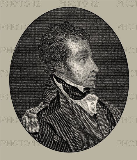 Admiral Sir William Sidney Smith, 1764-1840, ein britischer Marineoffizier