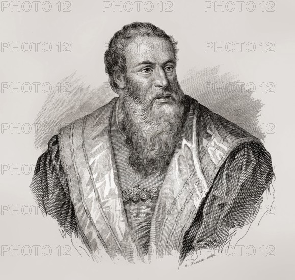 Pietro Aretino, 1492 – 1556, an Italian author