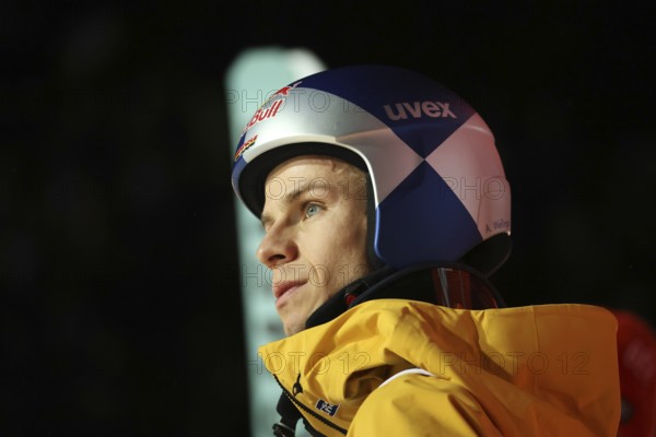 Andreas Wellinger (SC Ruhpolding) at the FIS Ski Jumping World Cup Men's Singles in Neustadt, Titisee-Neustadt, Germany / Germany