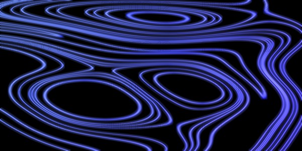 Neon Glow violet lines on a dark background, Glowing background