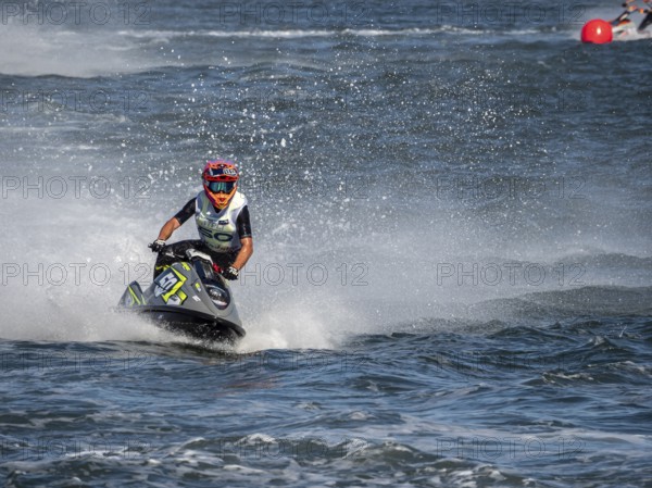 Olbia, Italy - September 16 - 20192 Aquabike world Championship gran prix of Italy