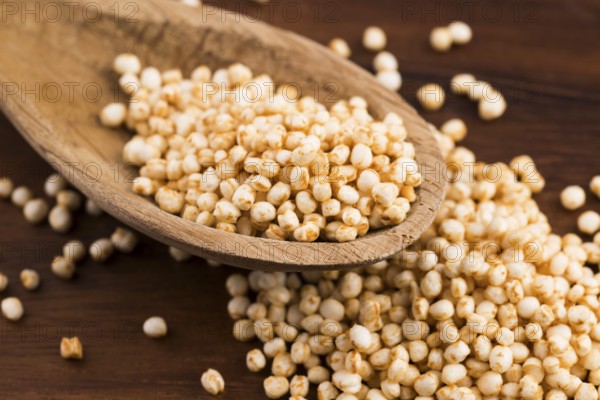 Quinoa popping