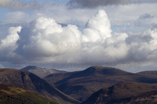 Thunderstorms over Isle of Arran