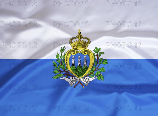 The flag of San Marino, Studio