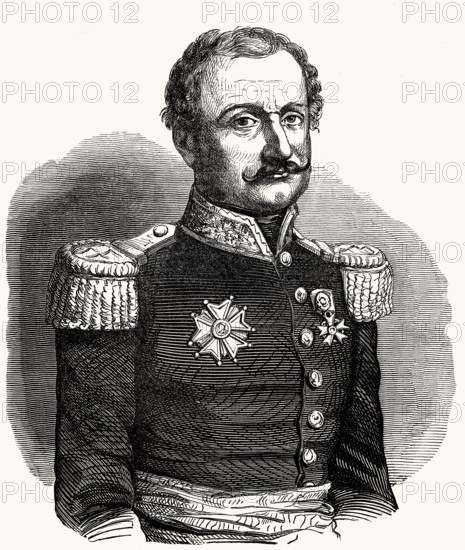 French commander and marshal General Nicolas Charles Victor Oudinot, Duke of Reggio, 1791, 1863