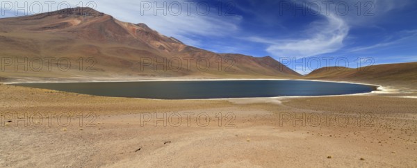 Laguna Miniques in the Atacama Desert in Chile