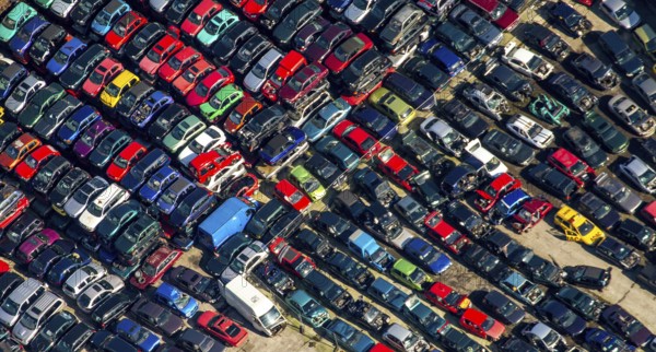 Scrap yard, cars, scrappage scheme, car recycling