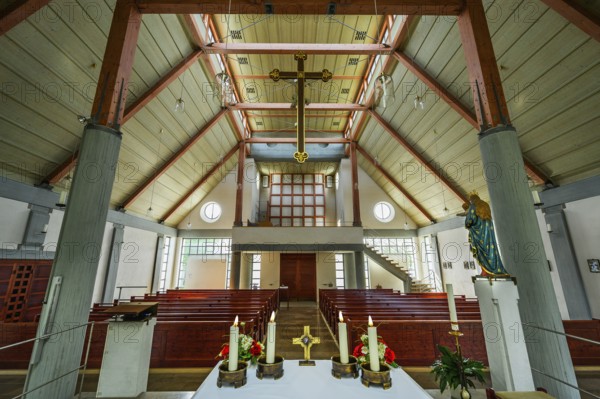 Filial Church of the Visitation of the Virgin Mary, Leubas near Kempten, Allgäu, Bavaria, Germany, Europe