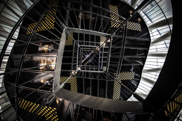 Spiral staircase of image. Shooting Location: Sendai, Miyagi Prefecture
