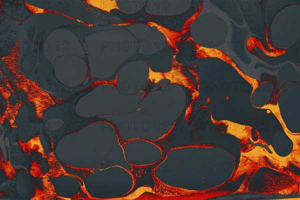 Abstract creative marble pattern texture. Traditional art of Ebru marbling