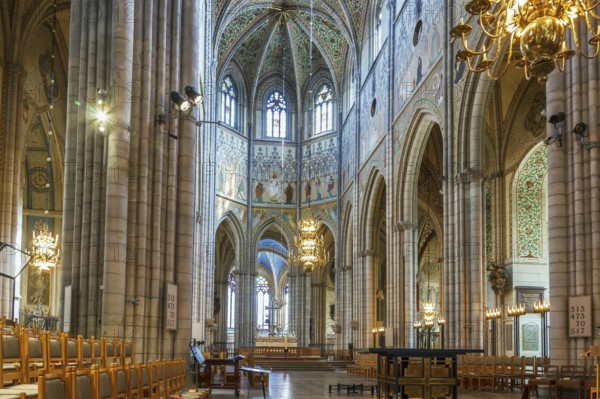 The Uppsala Cathedral is a cathedral located in the centre of Uppsala. The cathedral dates back to the late 13th century. Interior