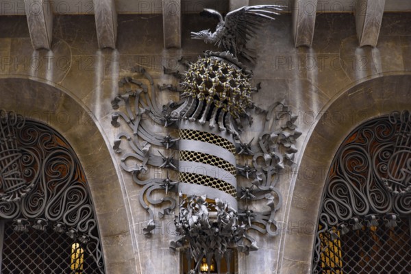 Palau Guell (Guell Palace), an UNESCO World Heritage Site in Barcelona, Spain, Europe