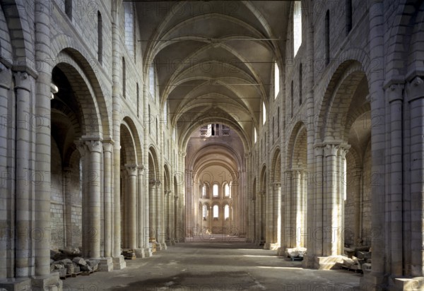 Caen, Saint-Nicolas, view to the east