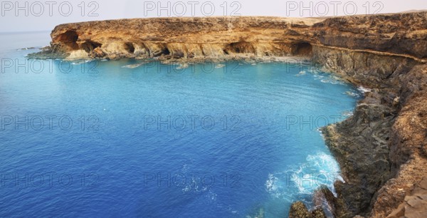 Ajuy beach Fuerteventura at Canary Islands of Spain
